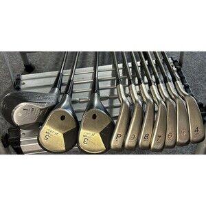 VTG Golf Clubs Japan Forged PRGR DATA 603 Carbon 10 pcs 4-9, P +3 Drivers (8/10)